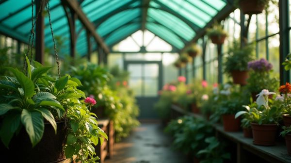 La solution idéale pour un potager sous serre de jardin
