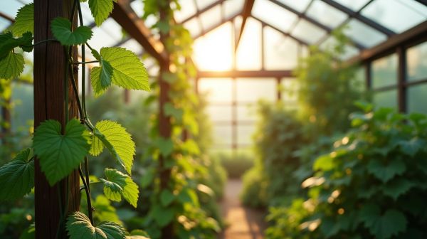 La solution idéale pour un potager sous serre de jardin
